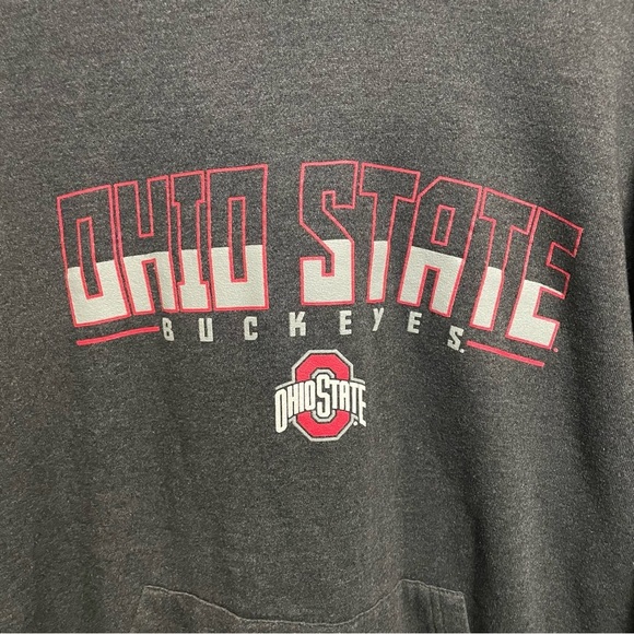 Ohio State Buckeyes Football Gray Hoodie Men’s Large - Picture 2 of 6